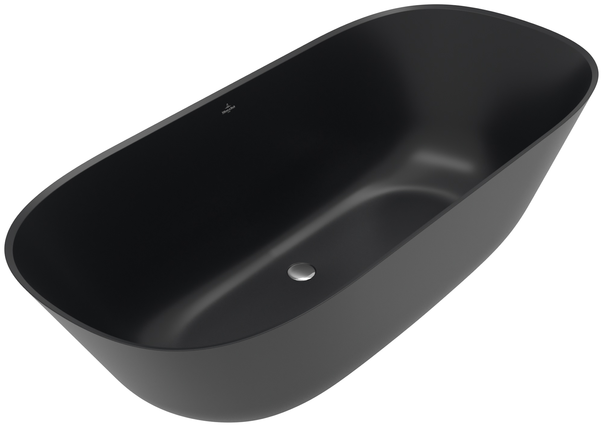 Villeroy & Boch Theano wanna wolnostojąca 175x80 cm Pure Black UBQ175ANH7F200V-R7