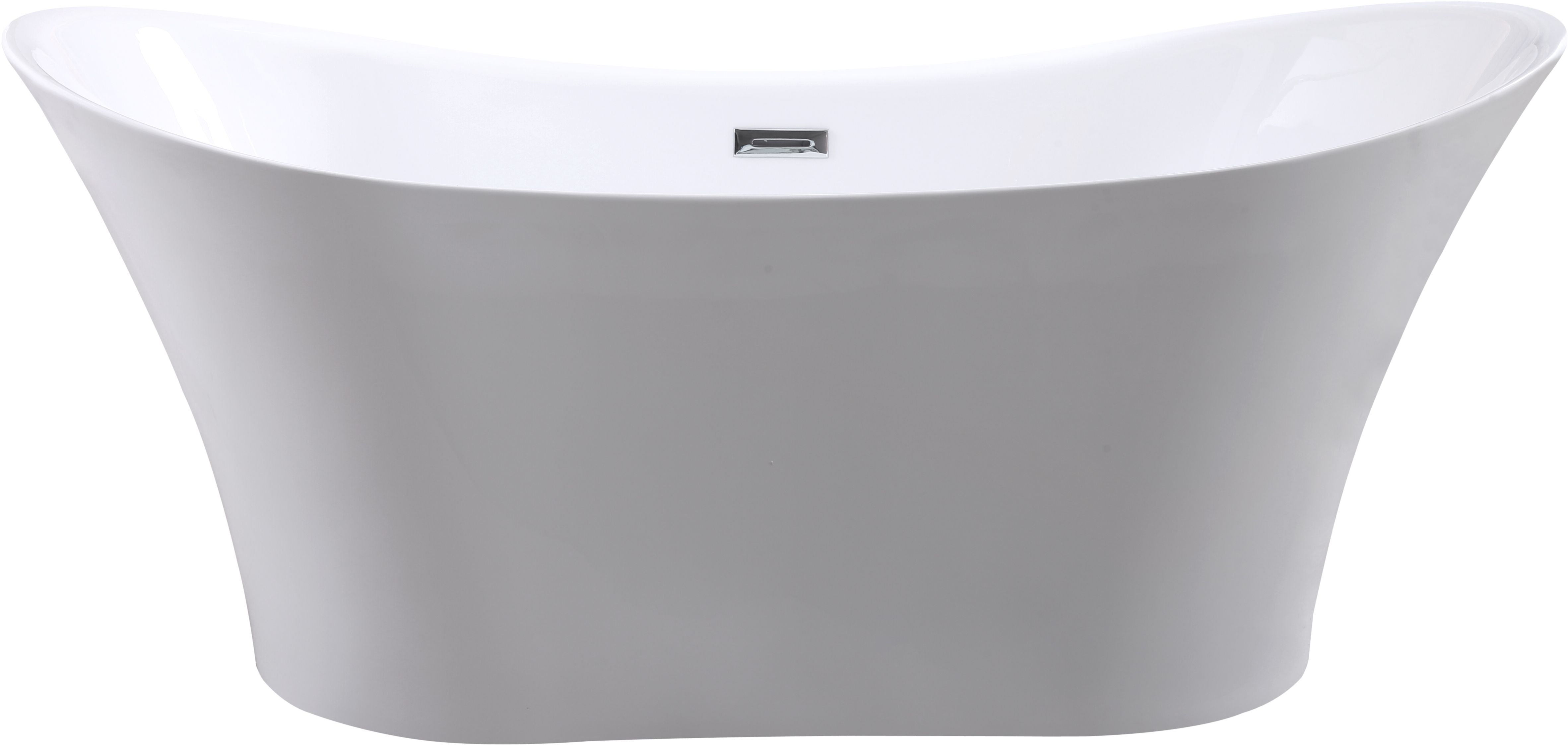 Besco Amber wanna wolnostojąca 170x80 cm owalna biała #WAS-170-ABZ