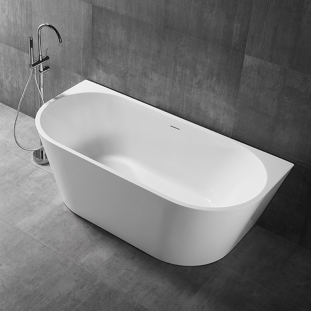Hagser Ilsa wanna przyścienna 170x80 cm owalna biała HGR12000012 - Wysyłka w 24h