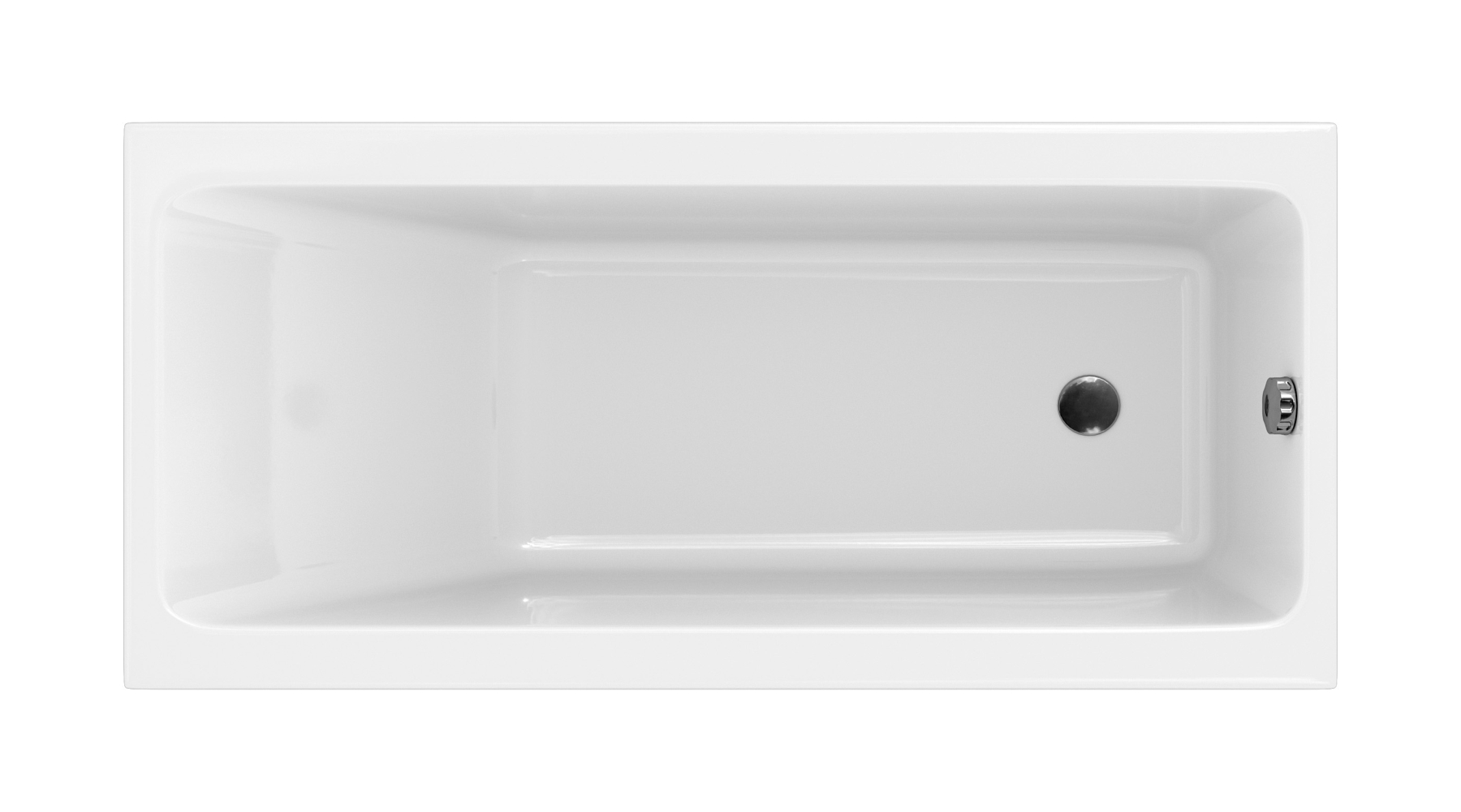 Cersanit Crea wanna prostokątna 170x75 cm biała S301-226
