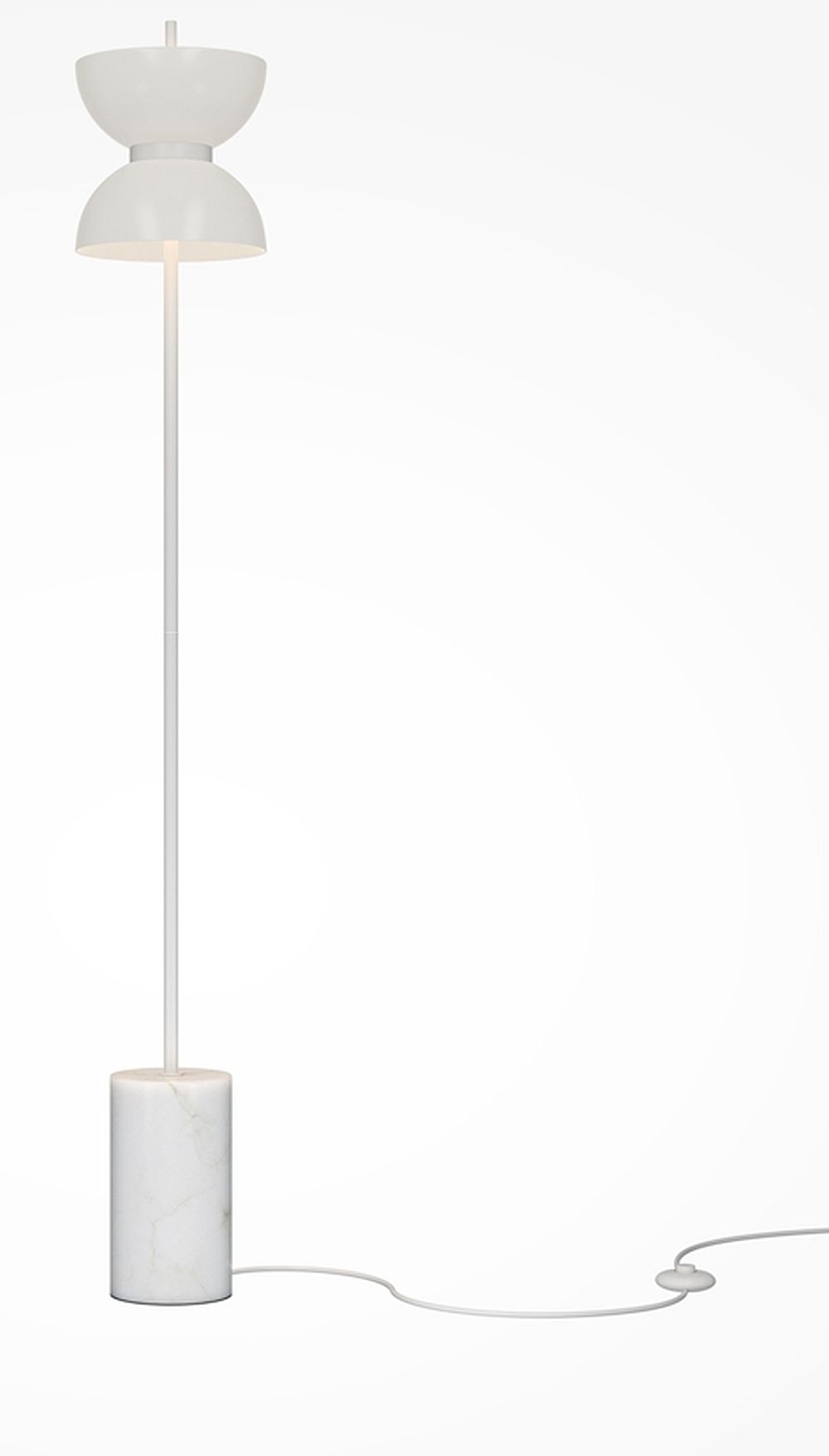 Maytoni Kyoto lampa stojąca 1x11 W biała MOD178FL-L11W3K