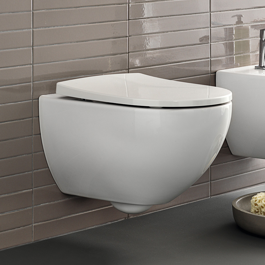 Geberit Acanto miska WC wisząca bez kołnierza biały połysk 500.600.01.8 - Wysyłka w 24h