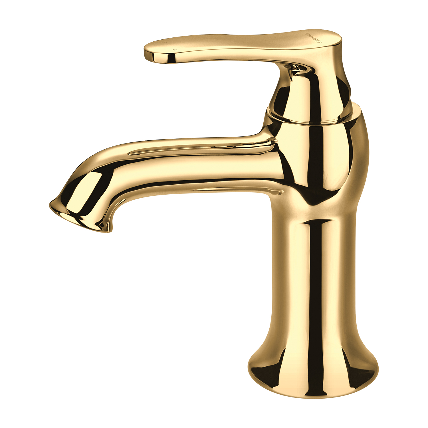 Omnires Art Deco bateria umywalkowa stojąca złota AD5110GL - Wysyłka w 24h