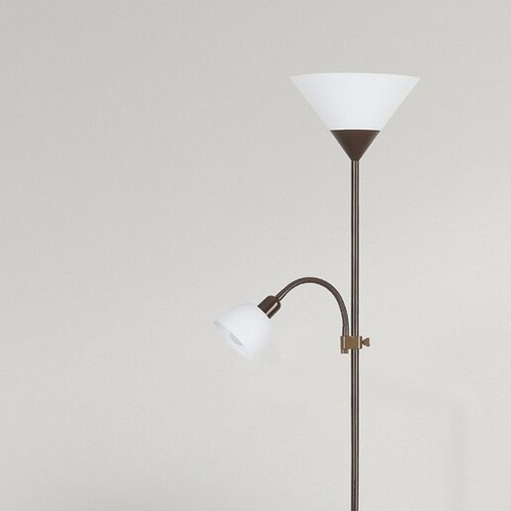 Rabalux Action lampa stojąca 100W/25W brązowa/biała 4188 - Wysyłka w 24h