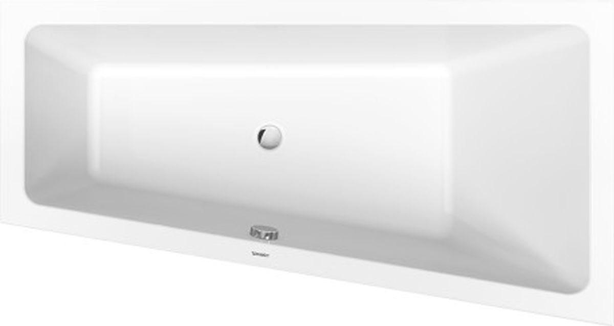 Duravit No.1 wanna narożna 160x85 cm prawa biała 700507000000000