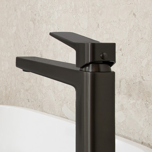 KFA Armatura Malaga Black bateria umywalkowa stojąca wysoka czarna 4522-712-81 - Wysyłka w 24h