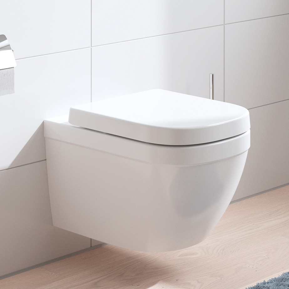 Grohe Euro Ceramic miska WC z deską wolnoopadającą spłukiwanie wirowe biała 39693000