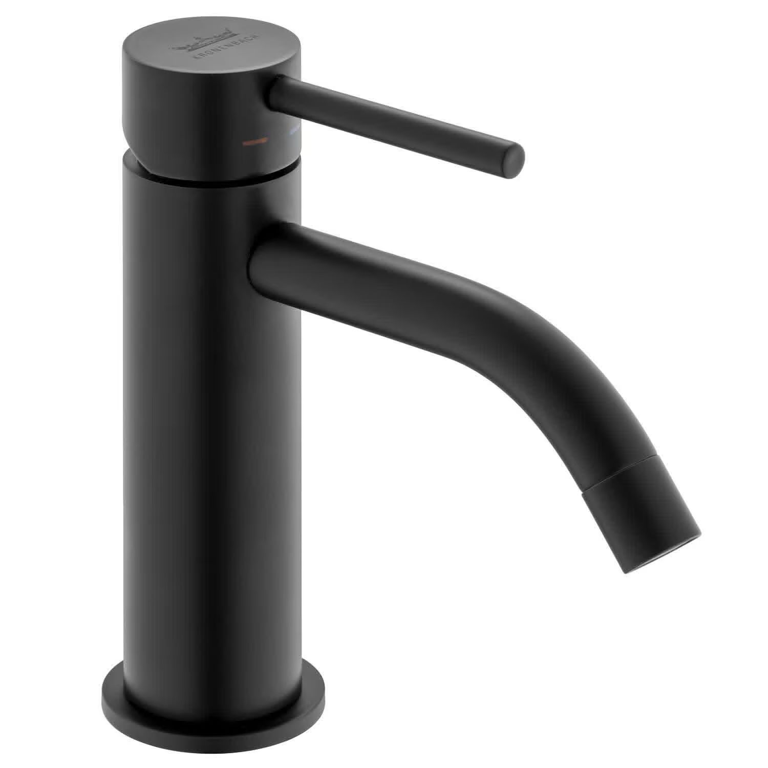 Kronenbach Lima 2.0 Black bateria umywalkowa stojąca czarny mat 100.1010SMKB - Wysyłka w 24h