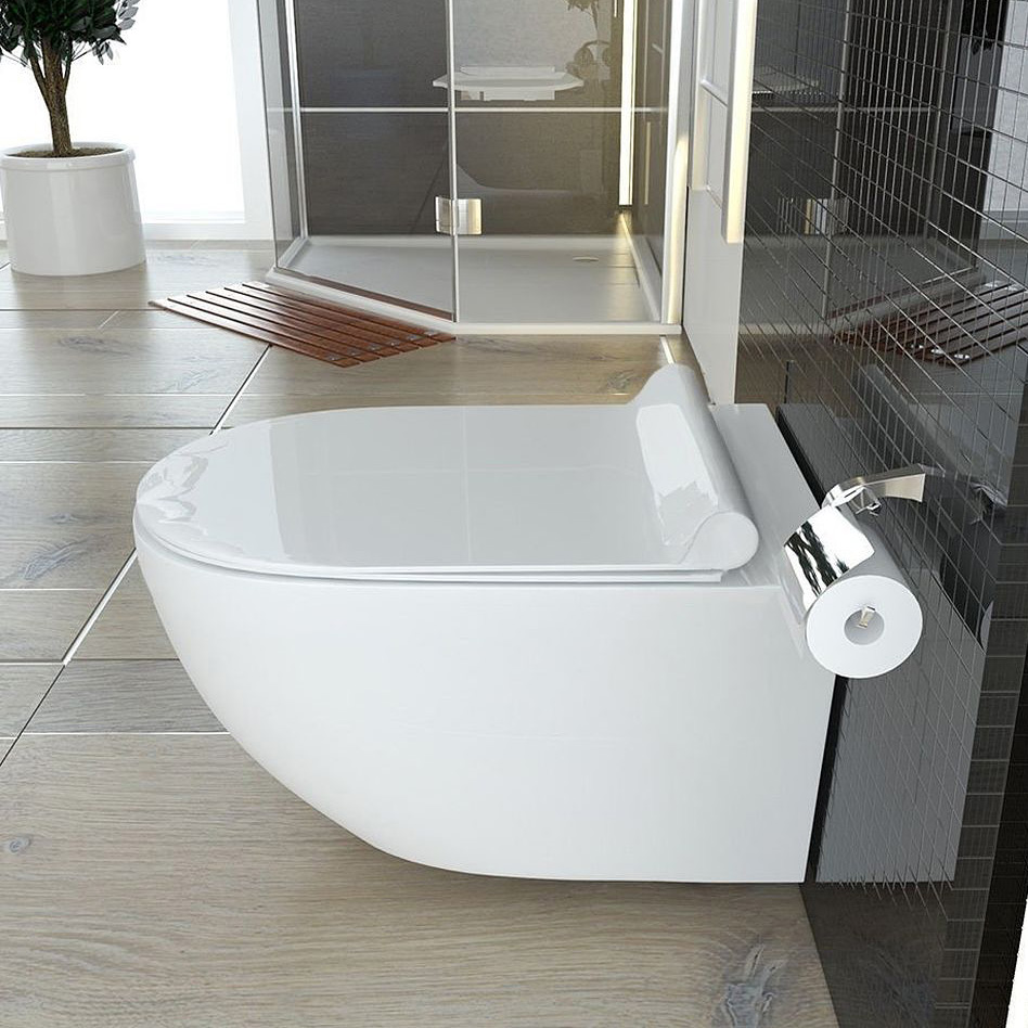Rea Carter miska WC z deską wolnoopadającą REA-C1400 - Wysyłka w 24h