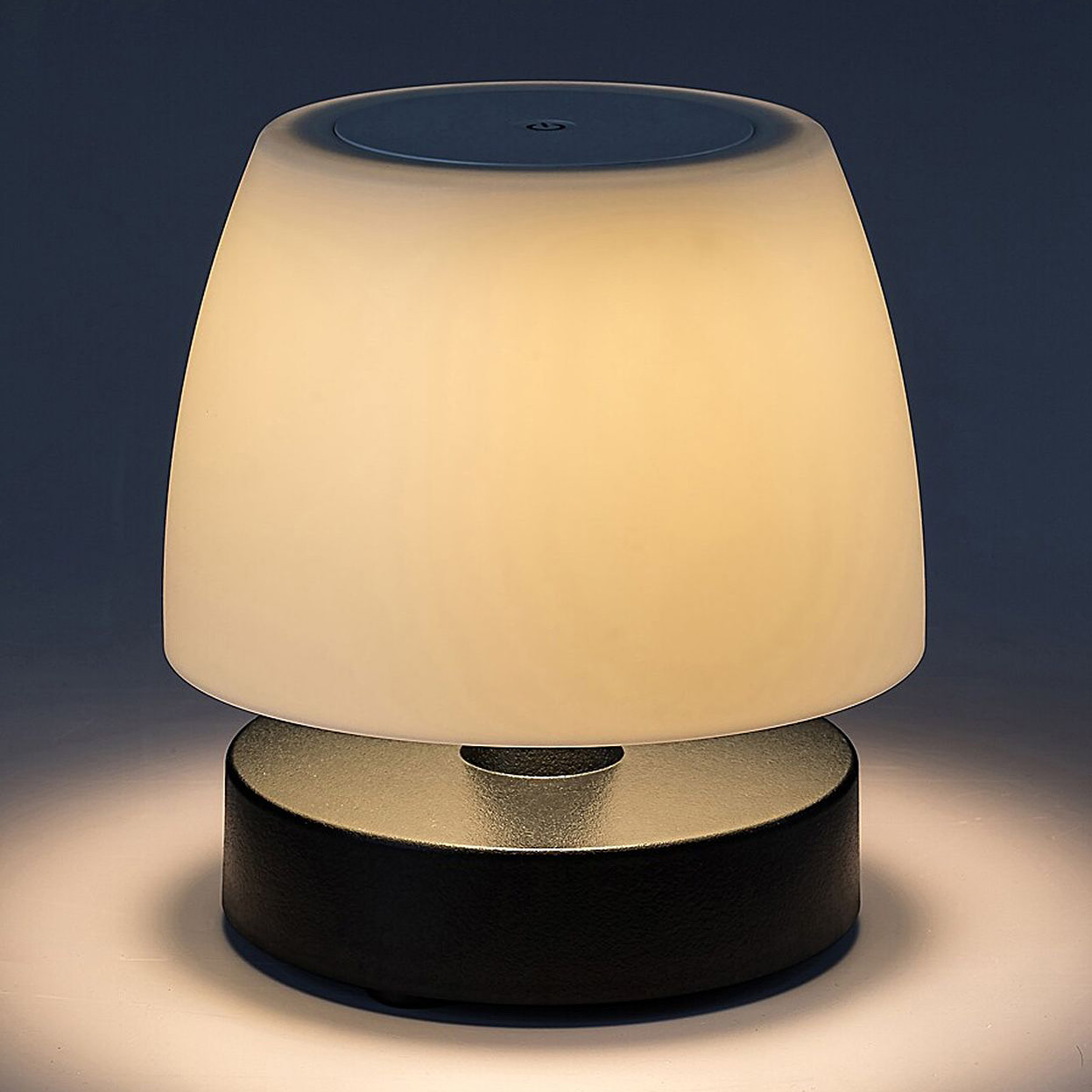 Rabalux Odera lampa stojąca zewnętrzna 1x3W czarna/biała 7040