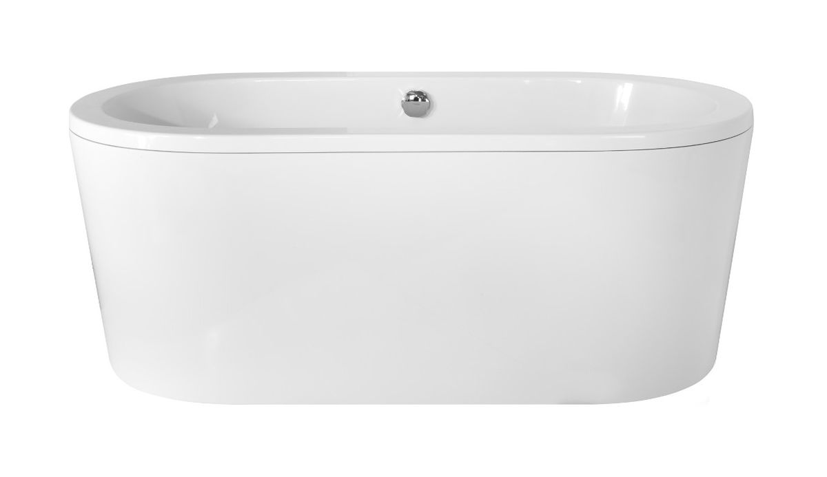 Besco Victoria wanna wolnostojąca 160x75 cm owalna biała #WKV-160-WO