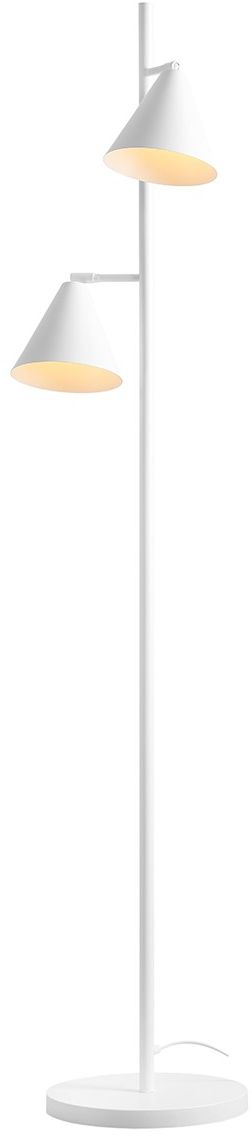 Aldex Form lampa stojąca 2x15 W biała 1108A_2