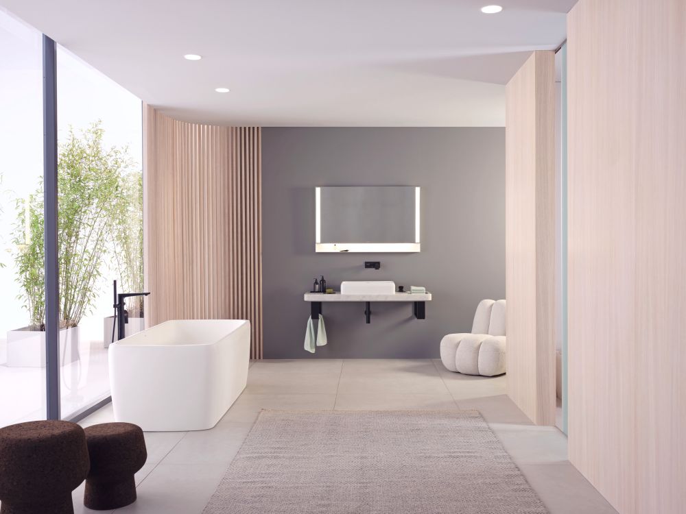 Duravit Qatego wanna wolnostojąca 180x80 cm biała 700911000000000