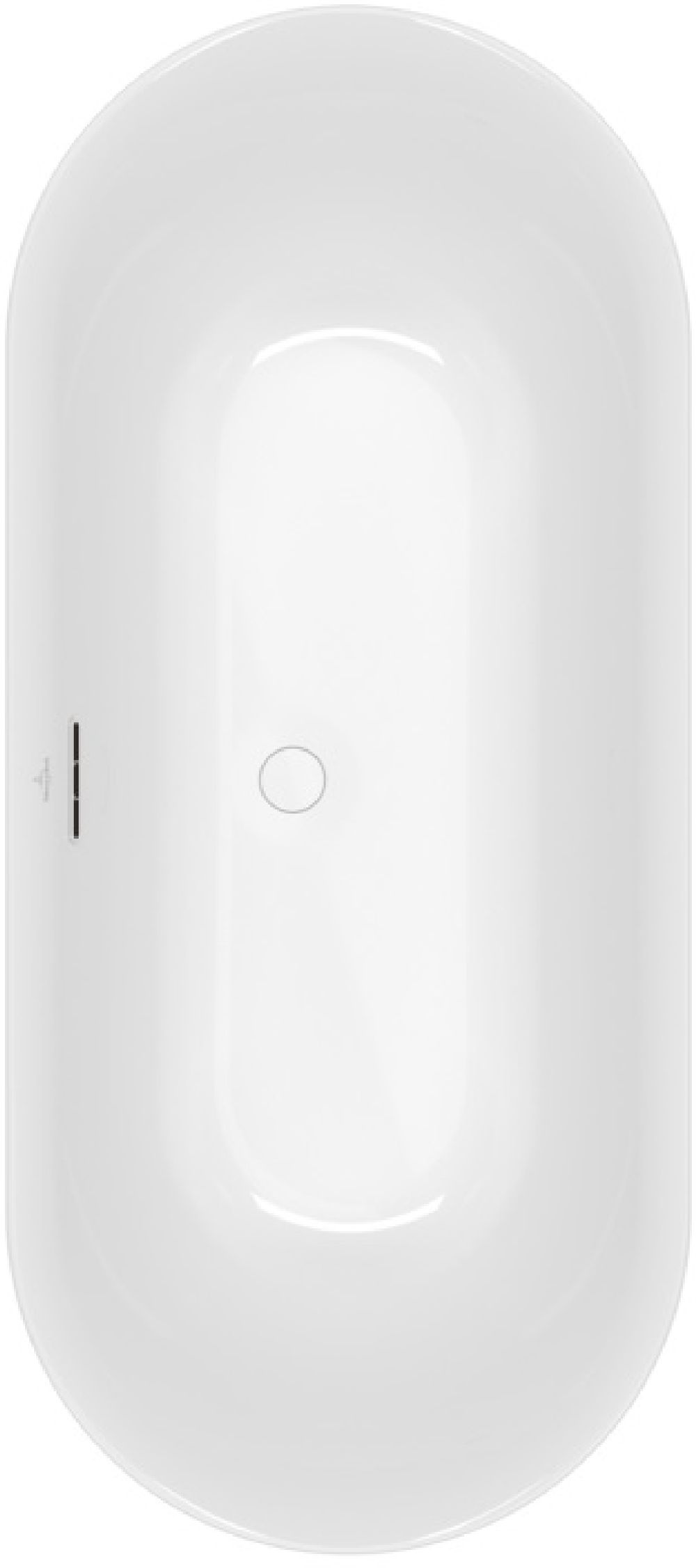 Villeroy & Boch Loop & Friends wanna wolnostojąca 170x75 cm owalna biała UBA170LOF9PD00V-01