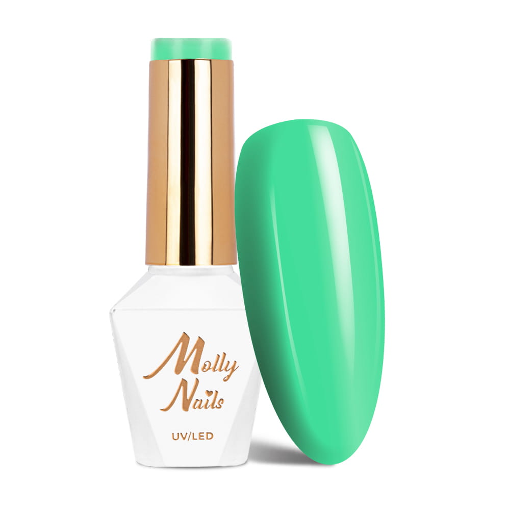 Lakier hybrydowy LED/UV Gel Polish Molly Nails Rest & Relax Nr 94 Reset! HEMA/Di-HEMA Free 8g