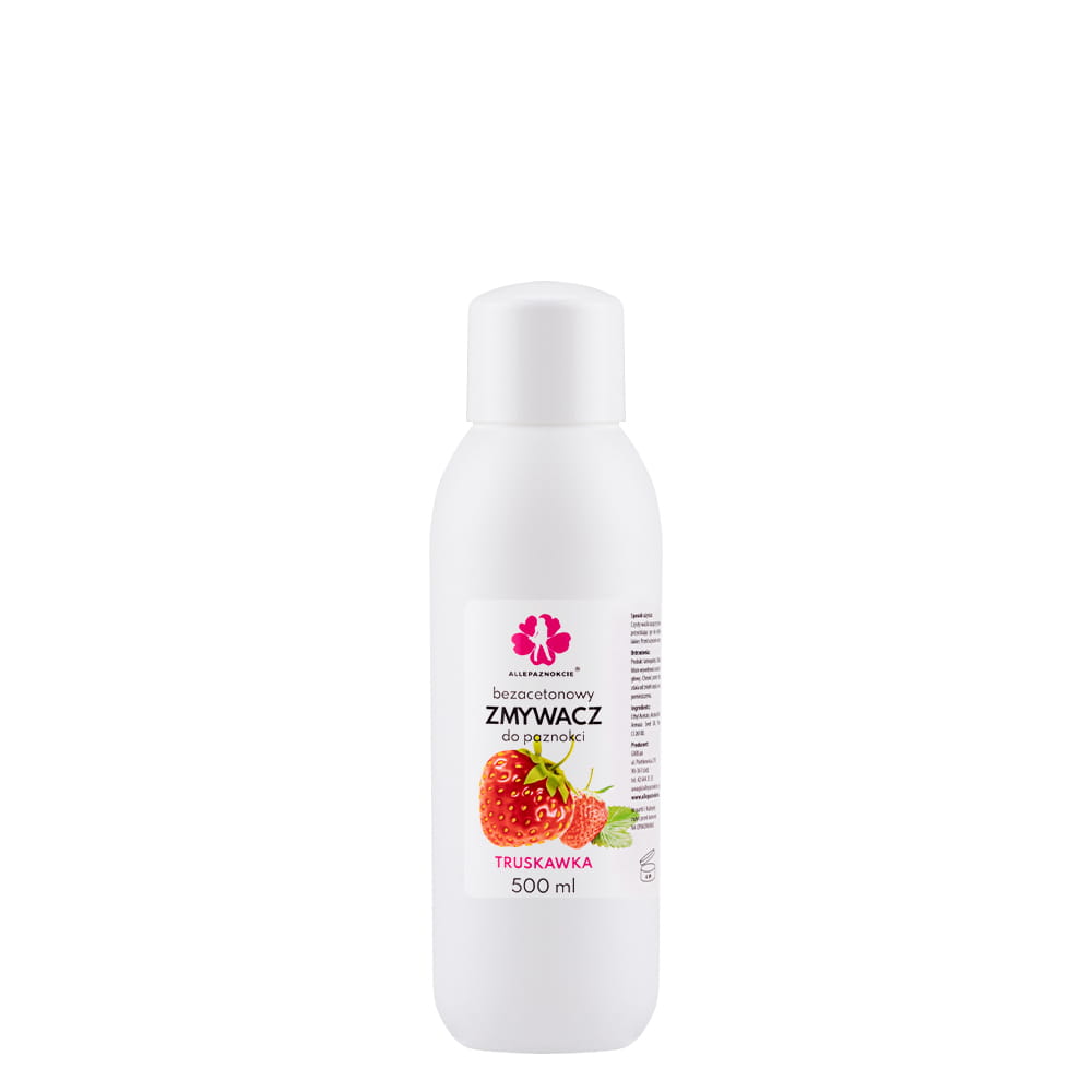 Zmywacz Allepaznokcie Truskawka 500 ml
