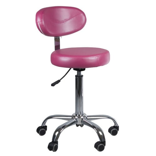 Bs taboret kosmetyczny z opar. bd-9934 wrzos