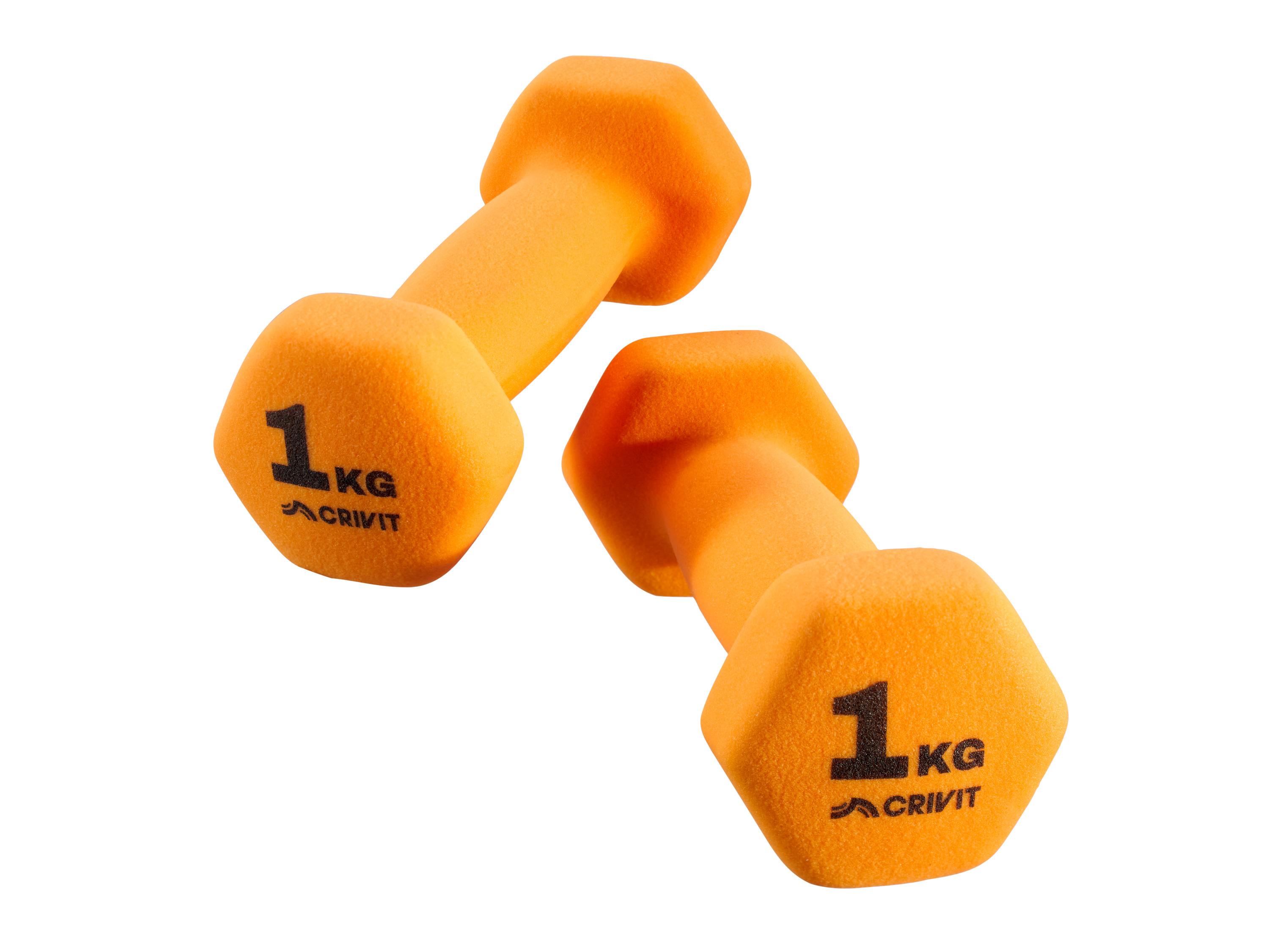 Crivit Roller, 2 hantelki, 2 obciążniki lub ekspander 2x1 kg