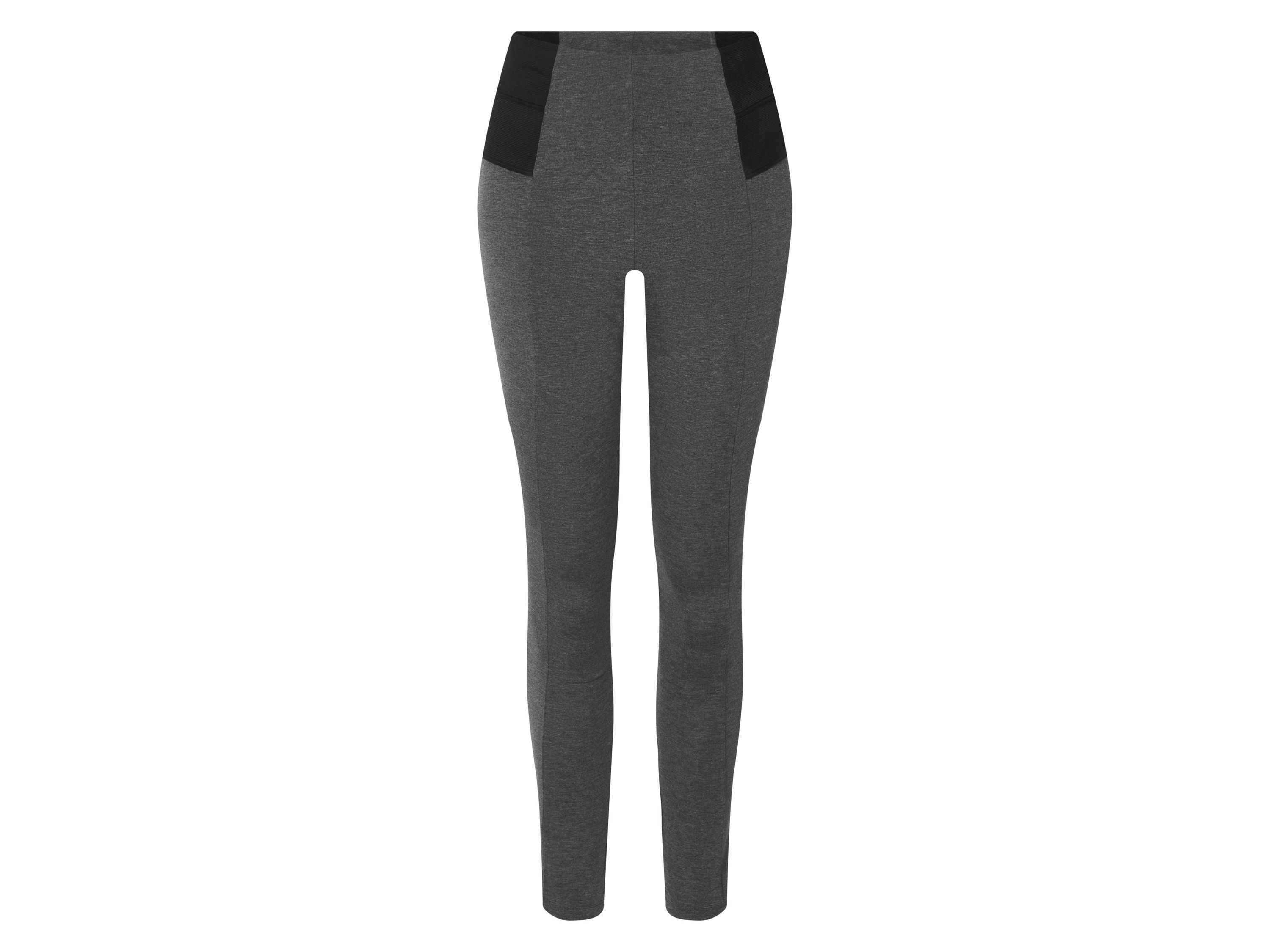 esmara Jegginsy modelujące damskie Plus Size XXL z wysokim stanem Szary, 50