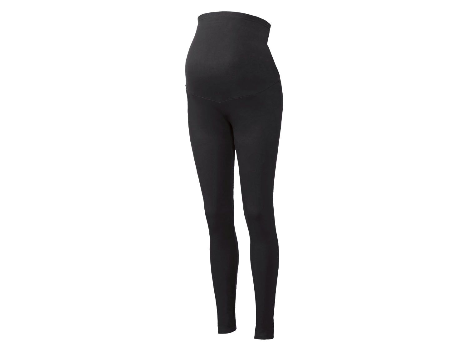esmara Legginsy ciążowe z bawełną Czarny, L44/46