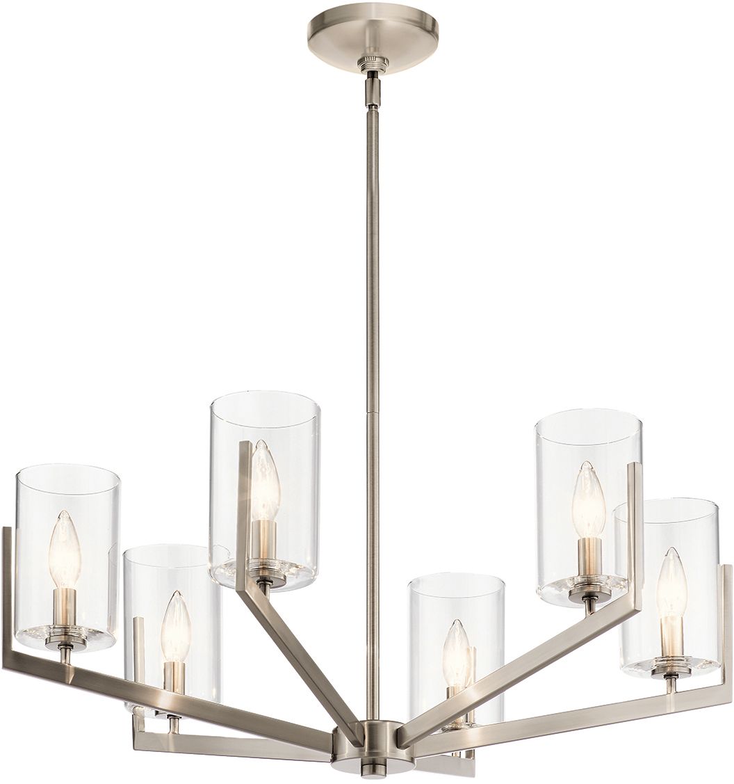 Darmowa Dostawa - Lampa wisząca 6x40 W Quintiesse Nye QNNYE6CLP