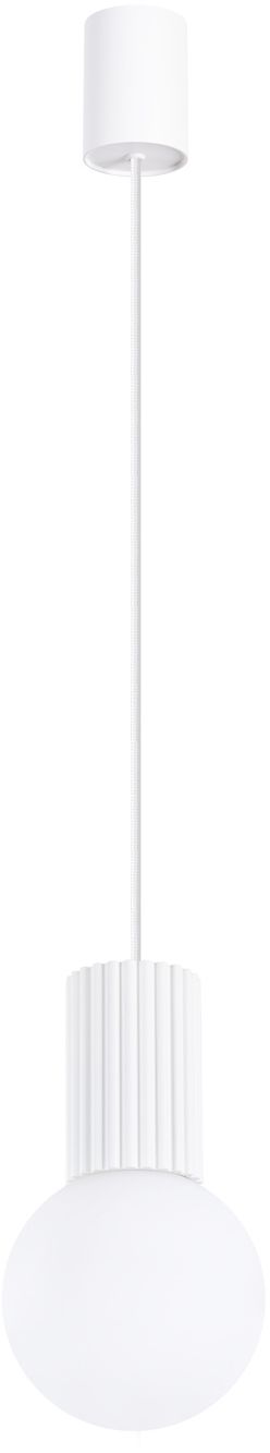 Darmowa Dostawa - Lampa wisząca 1x8 W biała Sollux Lighting Halo SL1709