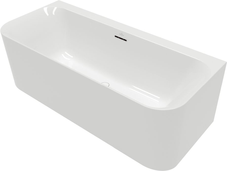 Darmowa Dostawa - Wanna przyścienna 180x80 cm prostokątna biały Villeroy & Boch Loop & Friends UBA180LSF9CS00V01