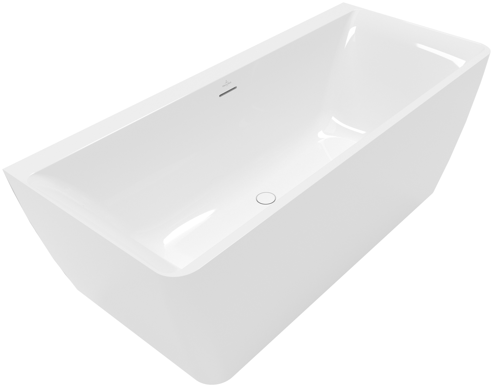 Darmowa Dostawa - Wanna przyścienna 180x80 cm prostokątna biała Villeroy & Boch Subway 3.0 UBQ180SBW9CS00V01