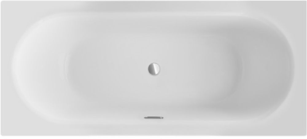 Darmowa Dostawa - Wanna prostokątna 159.5x75 cm biała Besco Vitae Slim+ #WAV160SB+