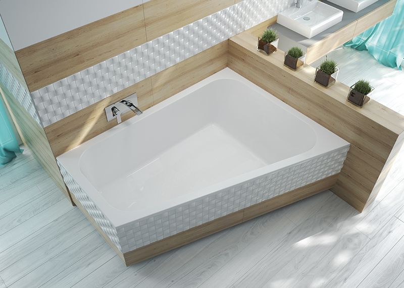 Darmowa Dostawa - Wanna trapezowa biała Sanplast Free Line 610040133001000