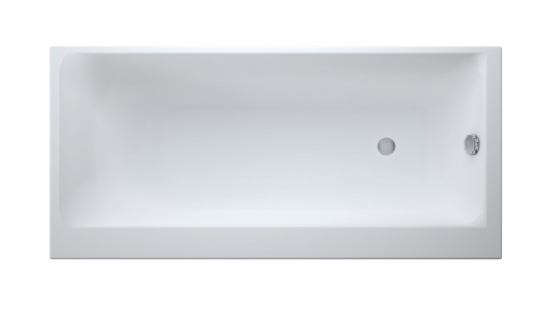 Darmowa Dostawa - Wanna prostokątna 160x80 cm biały Cersanit Smart S301119