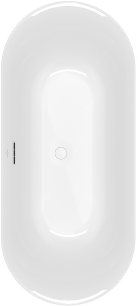 Darmowa Dostawa - Wanna wolnostojąca 180x80 cm owalna biała Villeroy & Boch Loop & Friends UBA180LOF9PT00V01