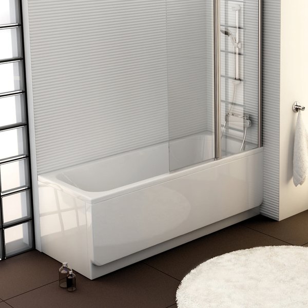 Darmowa Dostawa - Wanna prostokątna 160x70 cm biała Ravak Chrome abset0101