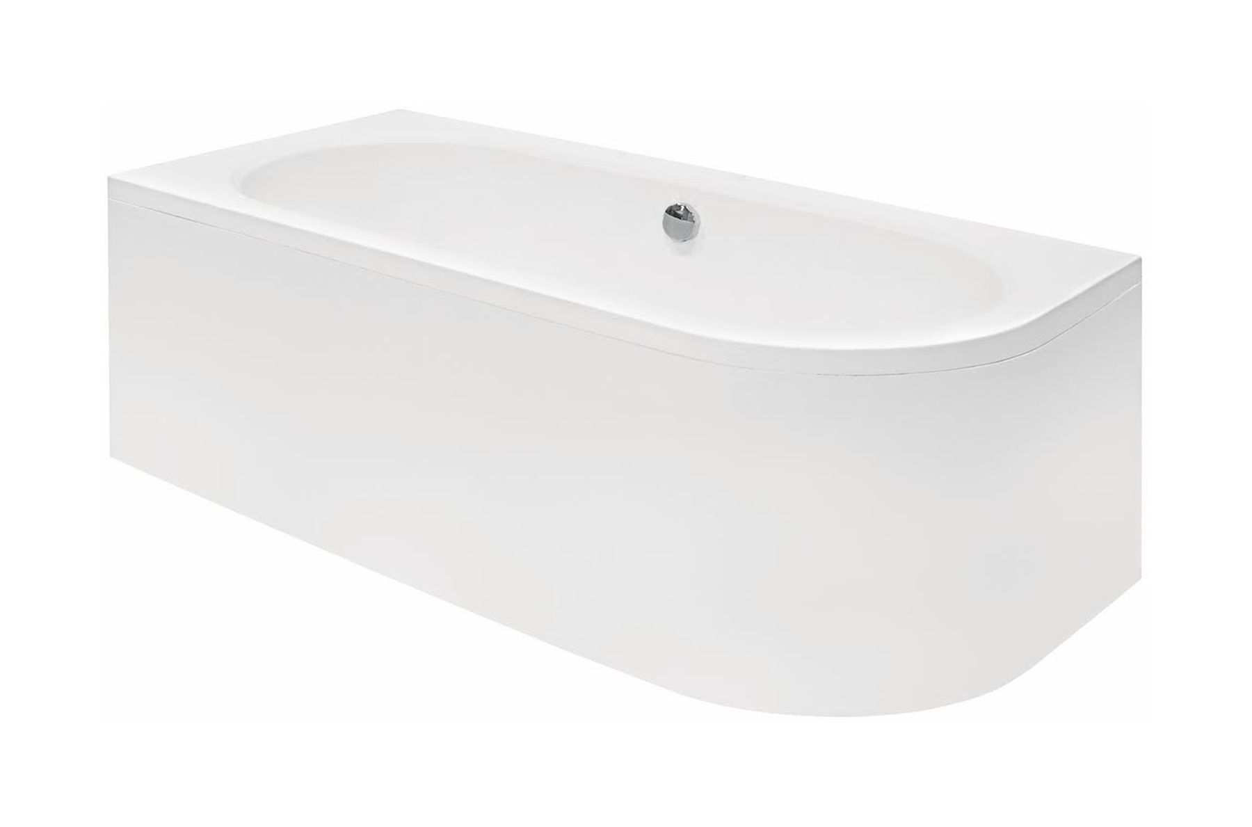 Darmowa Dostawa - Wanna z obudową 180x80 cm lewa biała Besco Avita abset1450