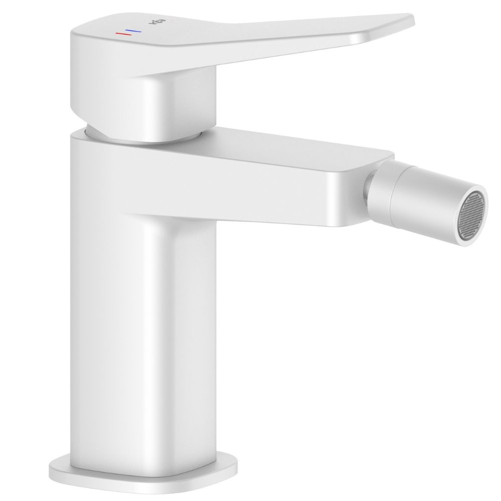 Darmowa Dostawa - Bateria bidetowa stojąca biała KFA Armatura Malaga White 452701544