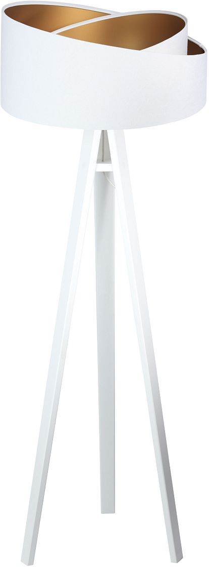 Darmowa Dostawa - Lampa stojąca 1x60 W biała-złota BPS Koncept Galaxy 060P062W