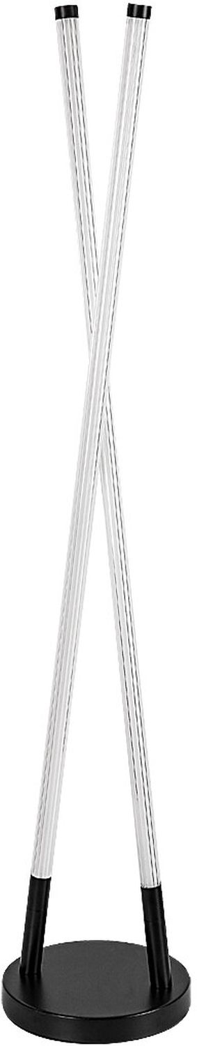 Darmowa Dostawa - Lampa stojąca 2x28 W biała-czarna Rabalux Nivaro 74166