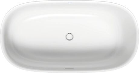 Darmowa Dostawa - Wanna wolnostojąca 160x85 cm owalna biała Duravit Zencha 700462000000000