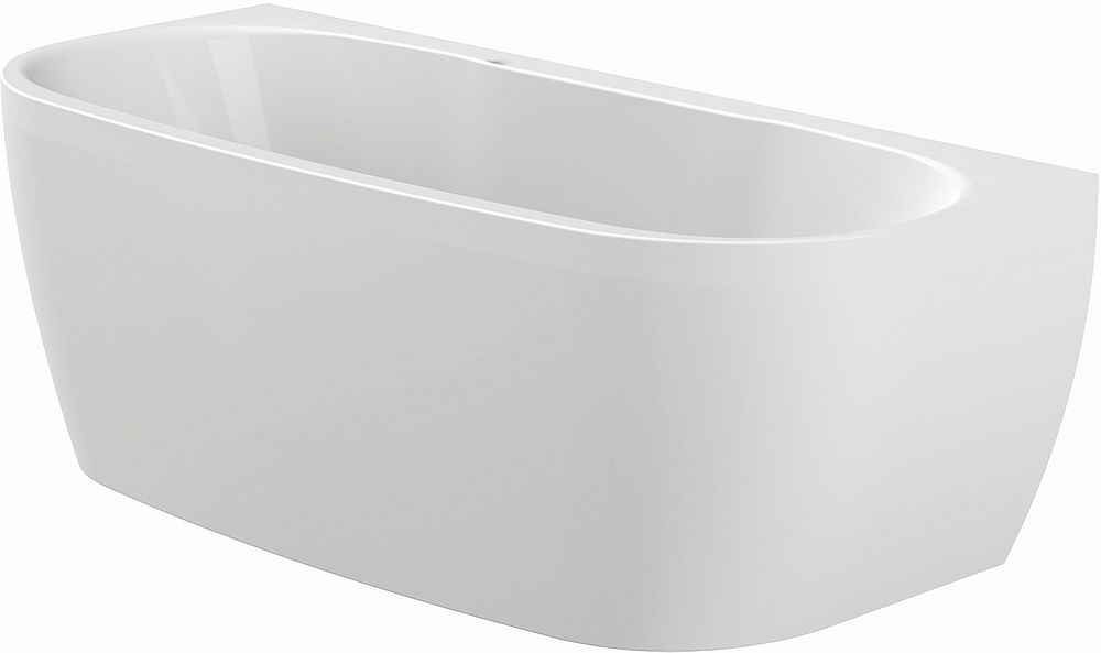 Darmowa Dostawa - Wanna przyścienna 160x75 cm owalna biała Sanplast Luxo 632370108001010