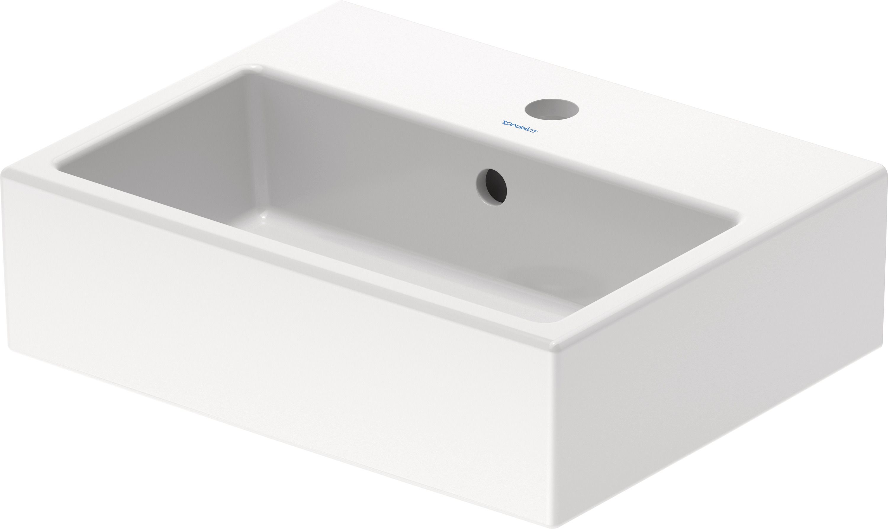 Darmowa Dostawa - Umywalka 45x35 cm prostokątna meblowa biała Duravit Vero Air 0724450000