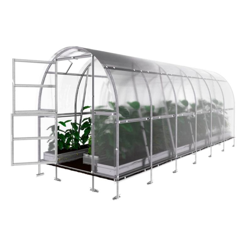 Szklarnia KLASIKA SLIM 2 x 6 m (12 m²), 4 mm z powłoką z poliwęglanu 1szt.