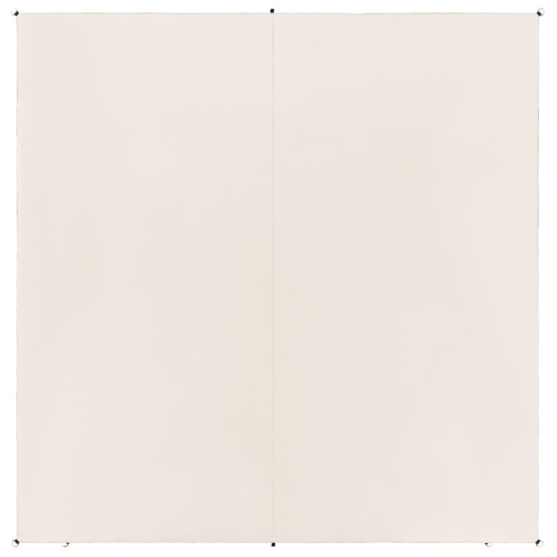 Żagiel przeciwsłoneczny Lukka 300 cm 300 cm Złamana biel 1 szt.