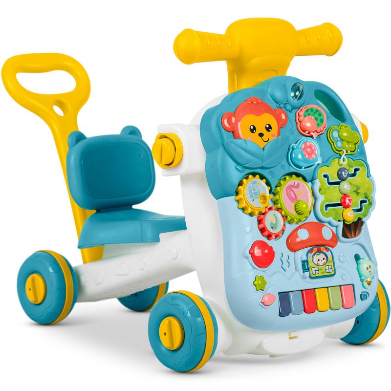 Jeździk chodzik pchacz interaktywny Ricokids RK-815 5w1 stolik tablica edukacyjna 1szt.