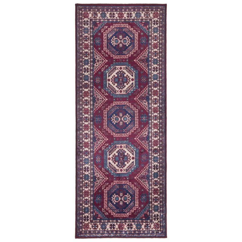 Dywan klasyczny 80x300 cm Sereno Velvet e-floor Velvet bordowy 1 szt