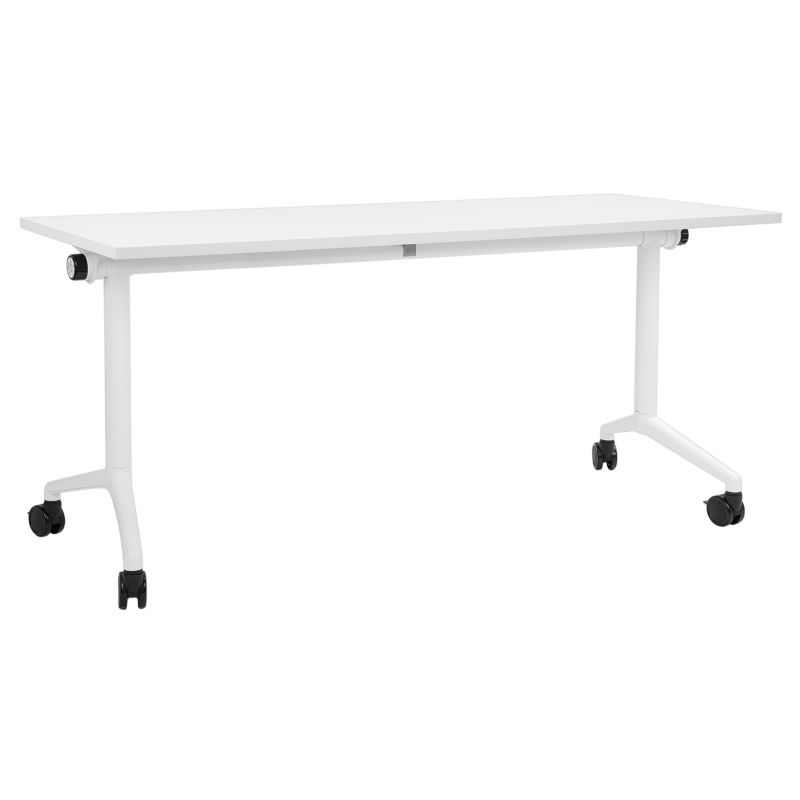 Składane biurko Cavi Biały 160 cm 60 cm z kółkami 1 szt.