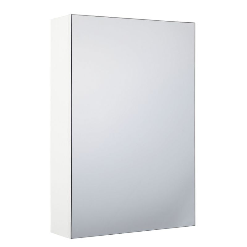 Szafka łazienkowa wisząca z lustrem Primavera 40 cm 60 cm Biały 1 szt.