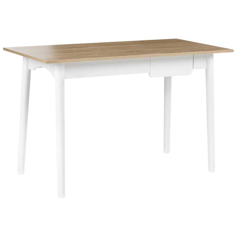 Biurko Vitrion Jasny brąz/ biały 120 cm 60 cm 1 szt.