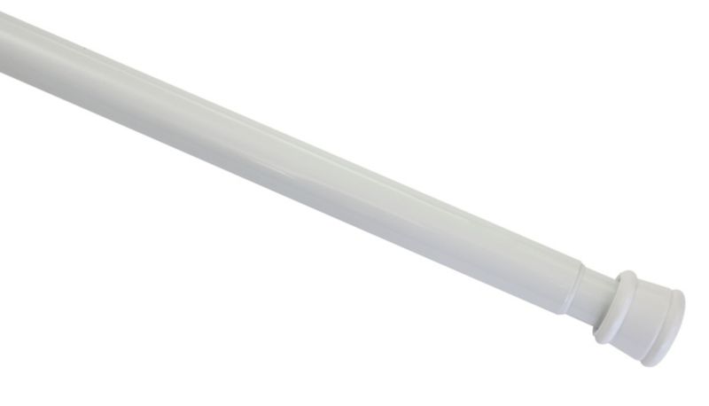 Drążek rozporowy do zasłon Gardinia regulowany 80-130 cm biały