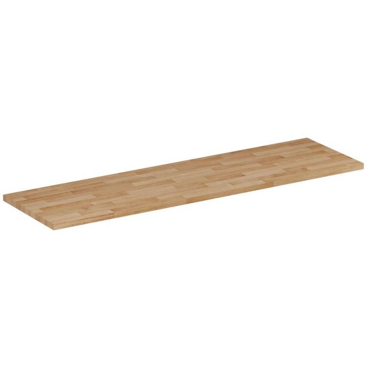 Blat łazienkowy KROFAM dębowy 140 cm dąb klejonka 1 szt.