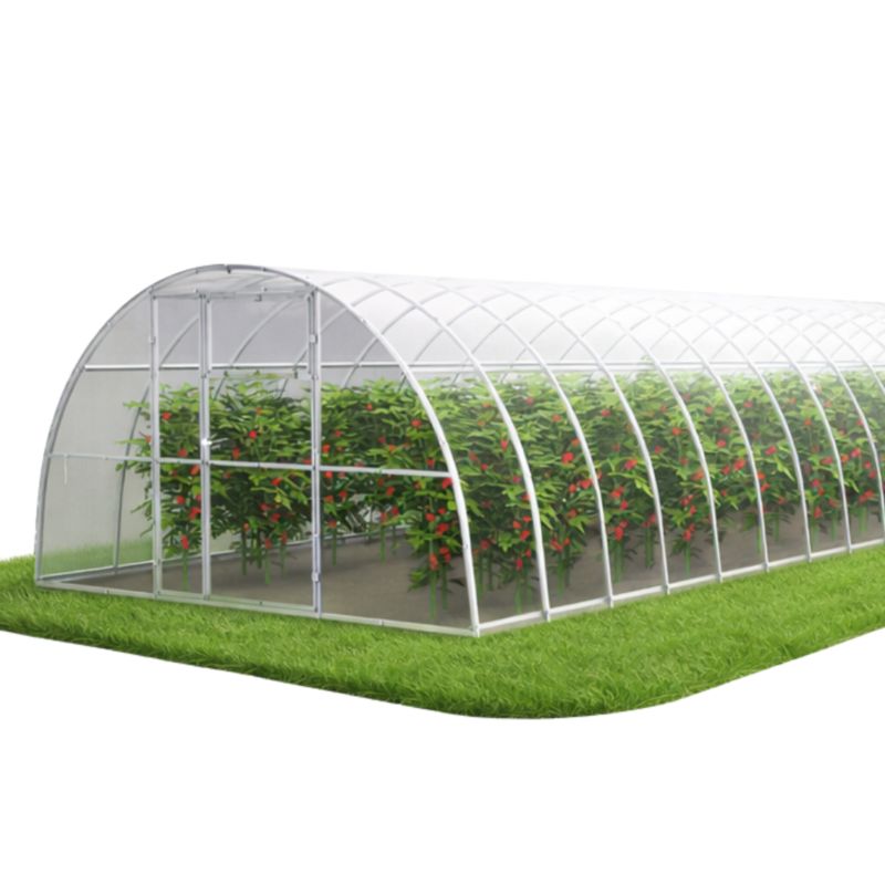 Szklarnia z poliwęglanu 42m² e-szklarnia.pl, 350x1200x204 cm, poliwęglan 8 mm, profile 40x20 mm - 1 szt